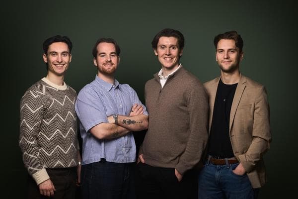 The four Skriptr founders.